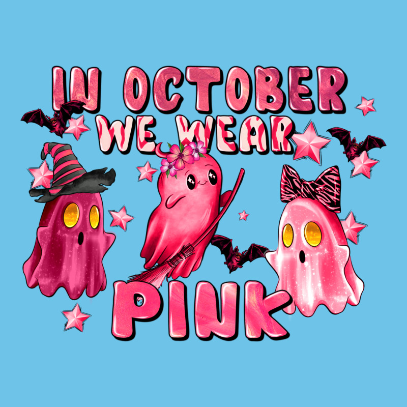 In October We Wear Pink Premium Sweatshirt by LillyAllenDesigns | Teevron