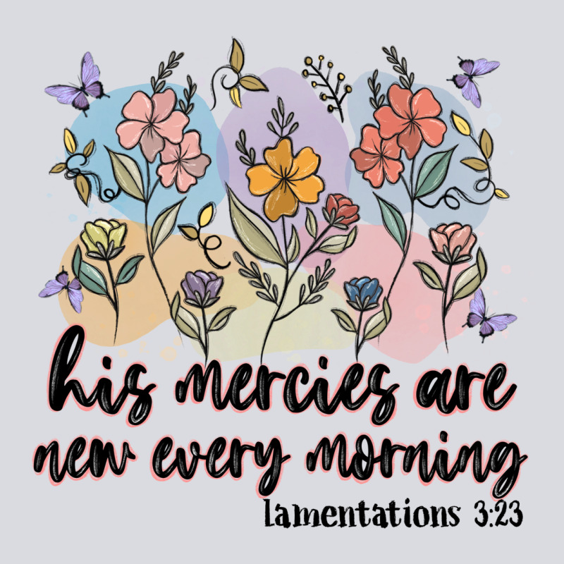 His Mercies Are New Every Morning Zipper Hoodie by MaliasSmallBusiness | Teevron