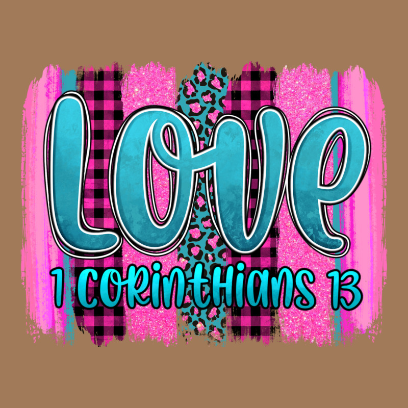 Love Corinthians 13 Valentine's Day Brushstroke Classic Tee by AdoDesignShop | Teevron