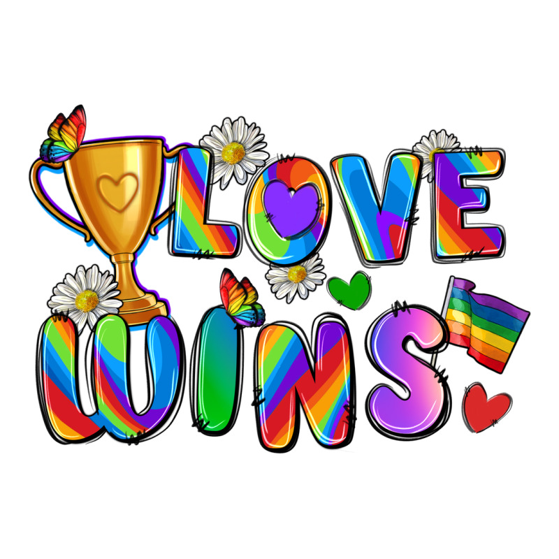 Love Wins Premium Tee by Zillion Design Studio | Teevron