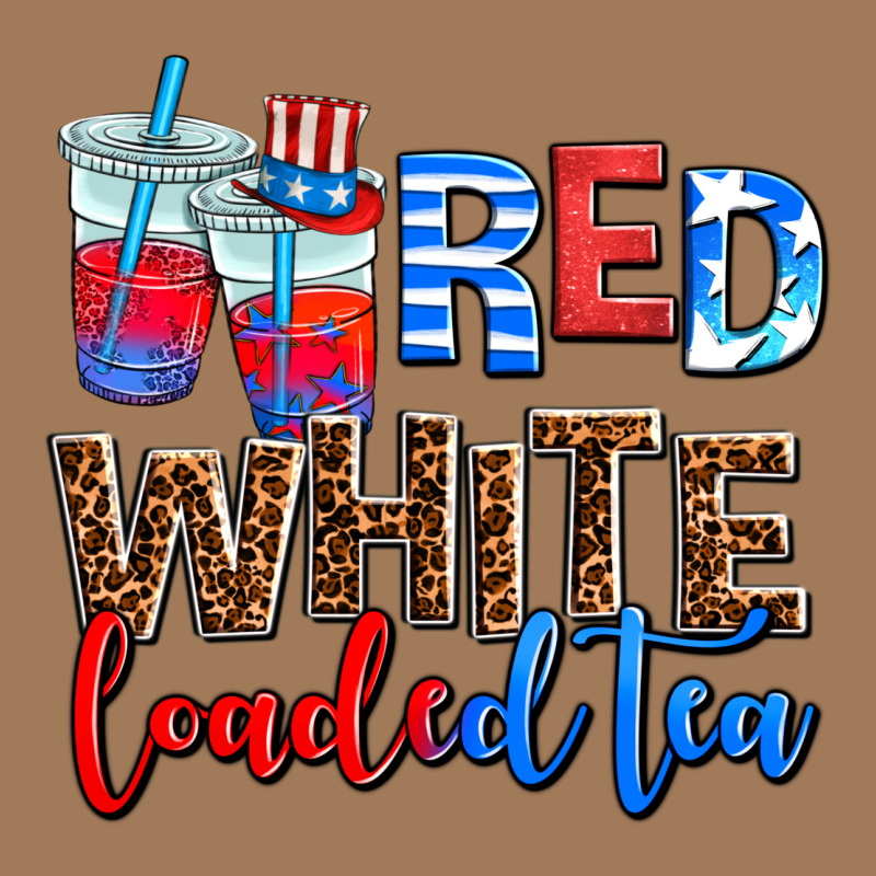 Red White Loaded Tea Classic Tee by AdoDesignShop | Teevron