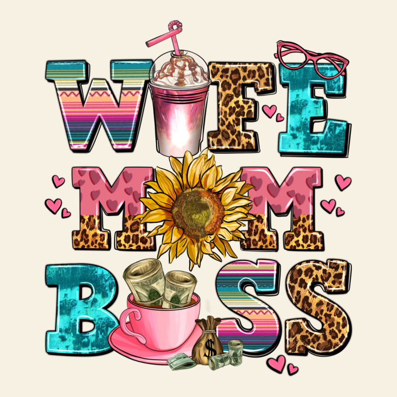Wife Mom Boss Vintage Tee by AdoDesignShop | Teevron