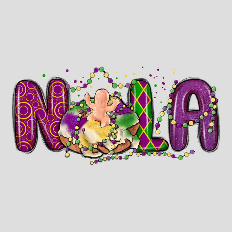 Nola Cake Mardi Gras Zipper Hoodie by MaliasSmallBusiness | Teevron
