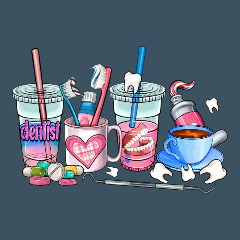 Dentist Coffee Cups Urban Heavy Tee by AdoDesignShop | Teevron