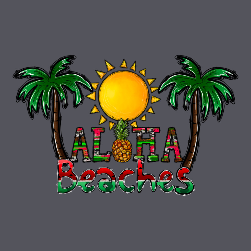 Aloha Beaches Vintage Hoodie by CowhideDigitalArt | Teevron