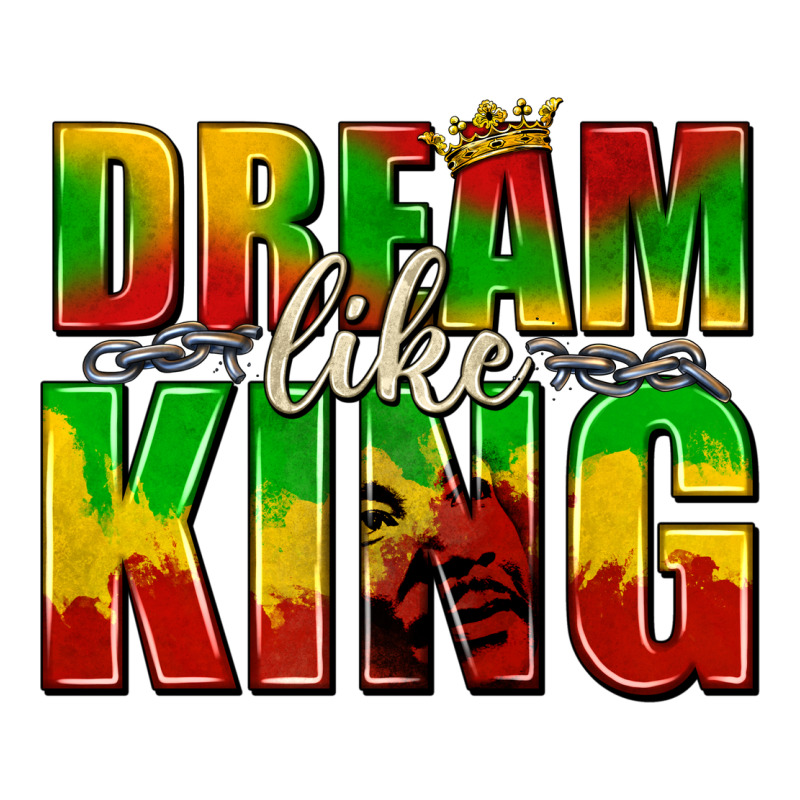 Dream Like King With Crown Premium Tee by texasbilliewilder | Teevron