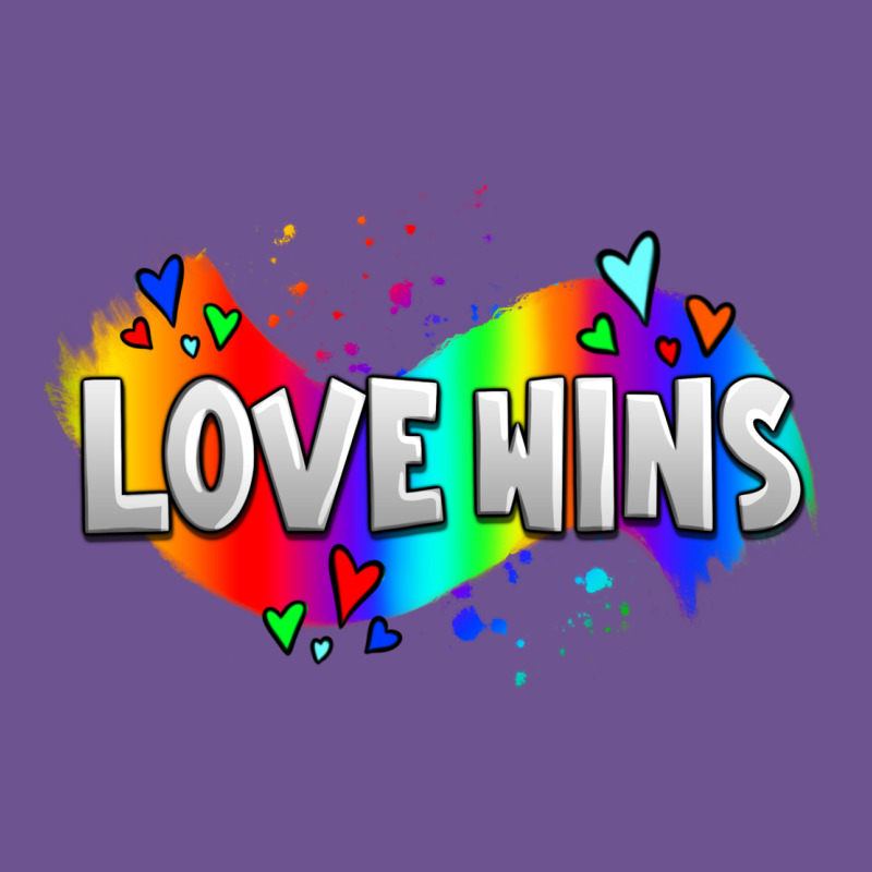 Love Wins Pride Lgbtq Vintage Tee by AdoDesignShop | Teevron