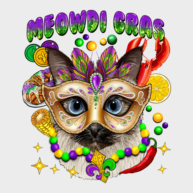 Meowdi Gras Mardi Gras Cat Urban Hoodie by CowGirlArtShop | Teevron