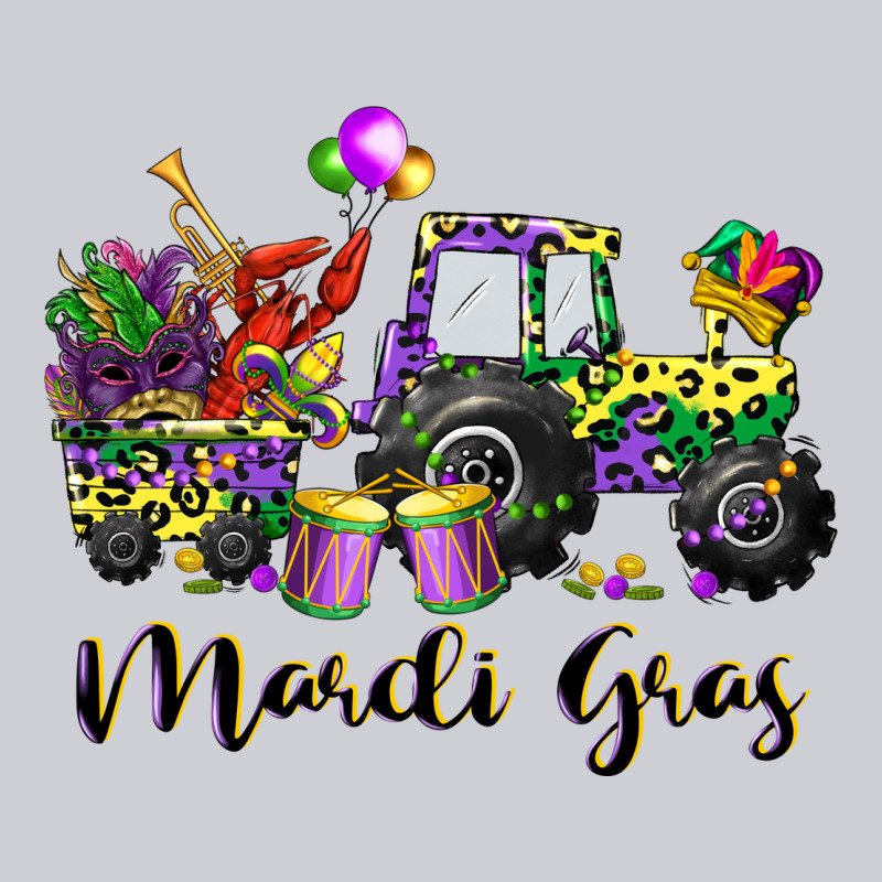 Mardi Gras Tractor Urban Hoodie by CowGirlArtShop | Teevron