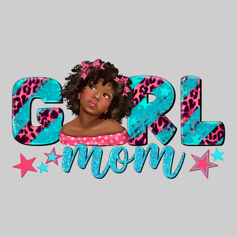 Girl Mom Afro Black Girl Premium Tee by texasbilliewilder | Teevron