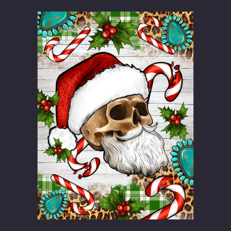 Christmas Hippie Skeleton Santa Vintage Tee by Artiststas | Teevron