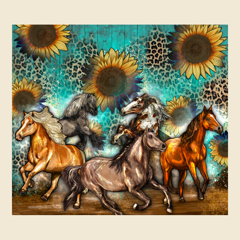 Western Horses Premium Tee by Zillion Design Studio | Teevron