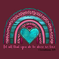 Valentine's Day Rainbow Let All That You Do Be Done In Love 1 Corinthi Classic Tee | Teevron