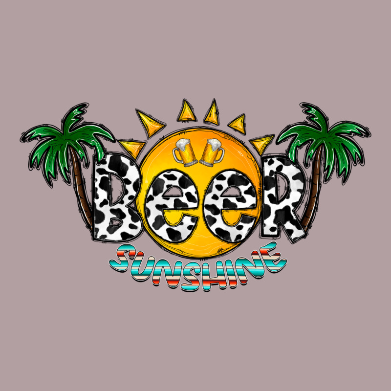 Beer Sunshine Vintage Hoodie by CowhideDigitalArt | Teevron