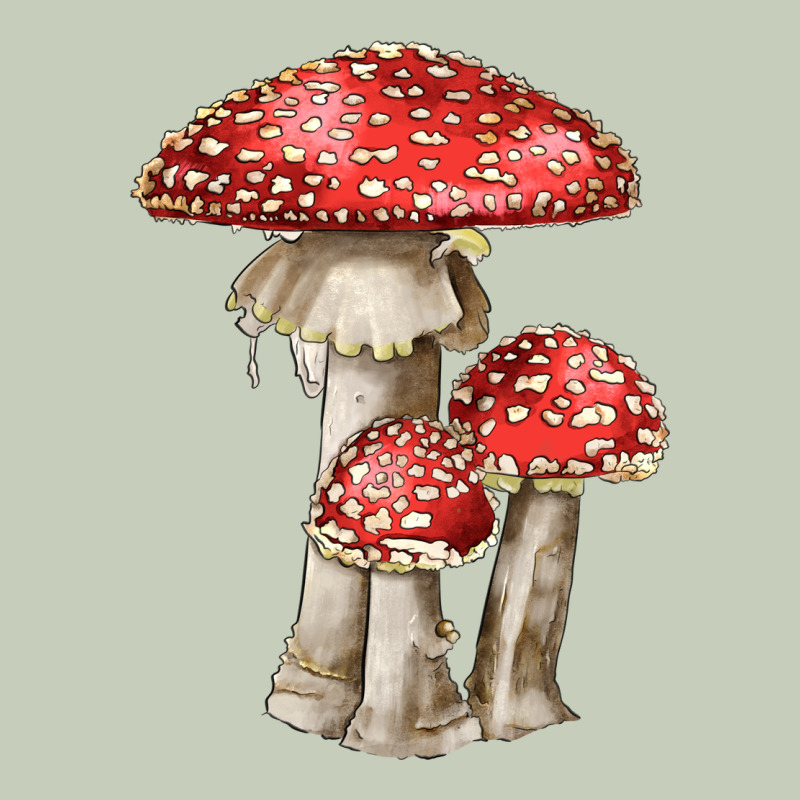 Autumn Mushroom Illustrations Long Sleeve Tee by LillyAllenDesigns | Teevron