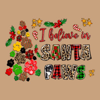 I Believe In Santa Paws Vintage Tee | Teevron