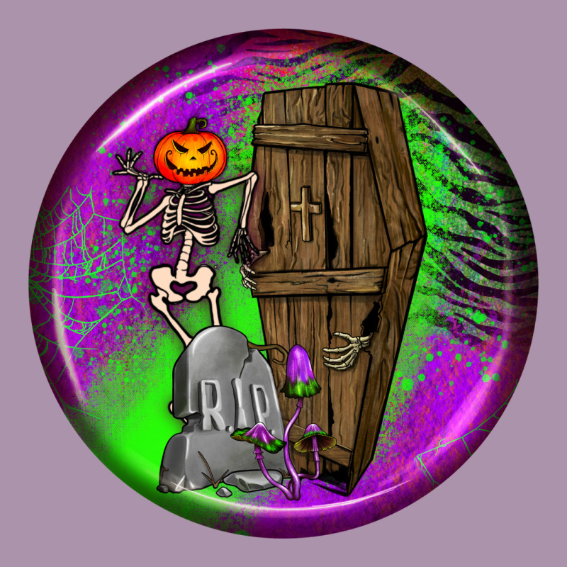 Halloween Round Earrings 1 Heavyweight Hoodie by BundleAndBundleShop | Teevron