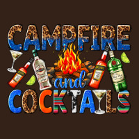 Campfire And Cocktails Heavy Core Tee | Teevron