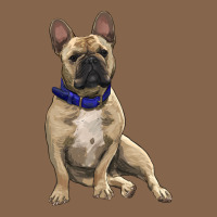 French Bulldog With Royal Blue Premium Tee | Teevron