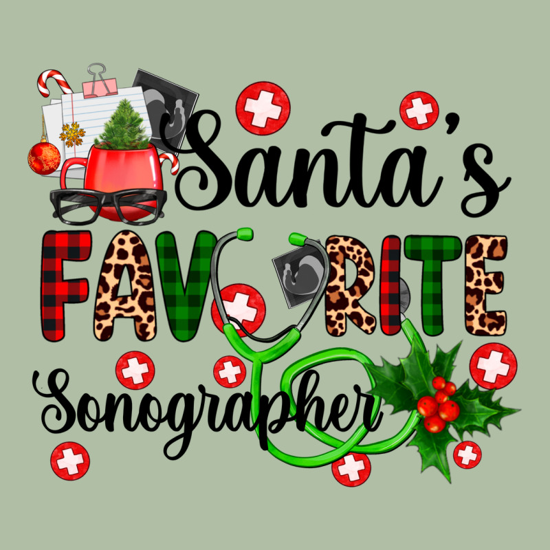 Santa's Favorite Sonographer Urban Heavy Tee by AdoDesignShop | Teevron