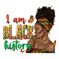 I Am Black History Afro Black Woman Juneteenth Premium Tee | Teevron
