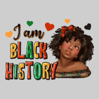 I Am Black History Afro Girl Premium Tee | Teevron