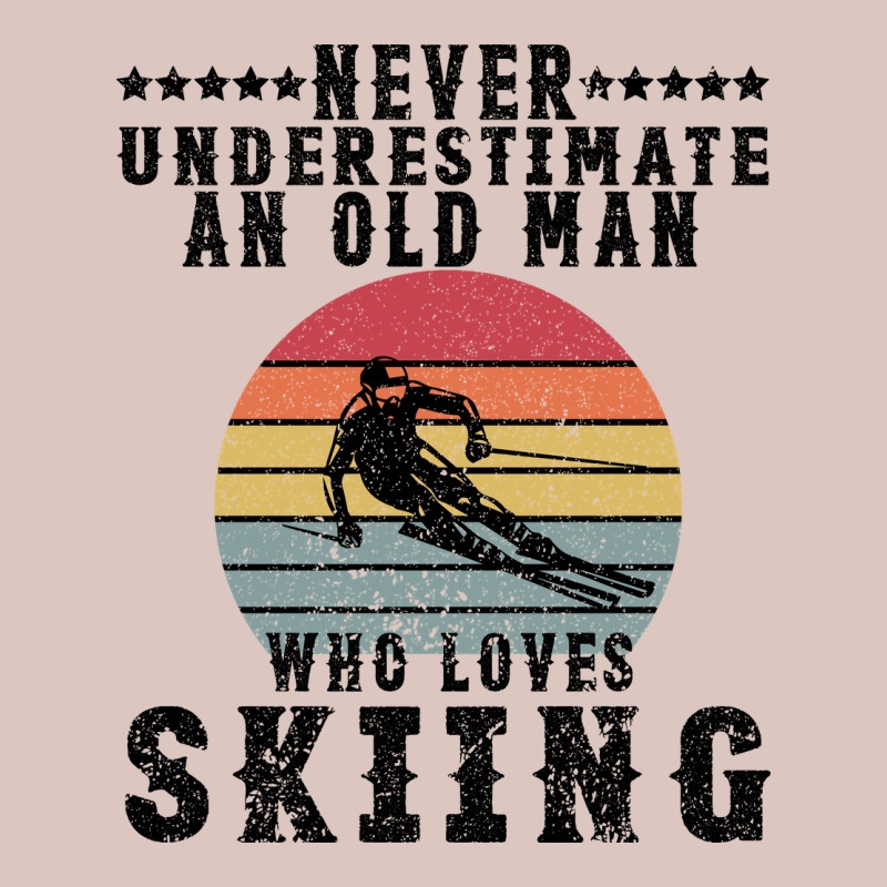 Never Underestimate An Old Man Who Loves Skiing Premium Hoodie by Bettercallsaul | Teevron