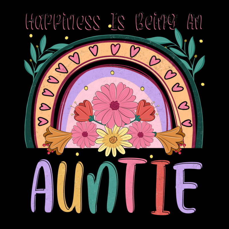 Happiness Is Being An Auntie Ladies Tee by JahusDesignShop | Teevron