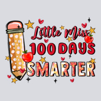 Little Miss 100 Days Smarter Zipper Hoodie | Teevron