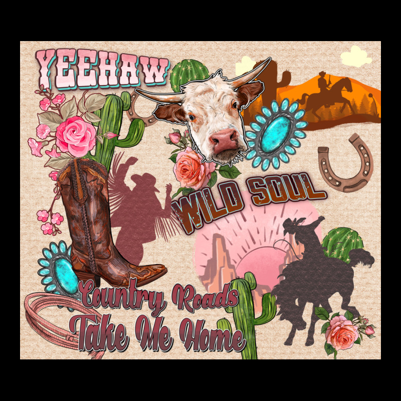 Yeehaw Western Premium Tee by Zillion Design Studio | Teevron