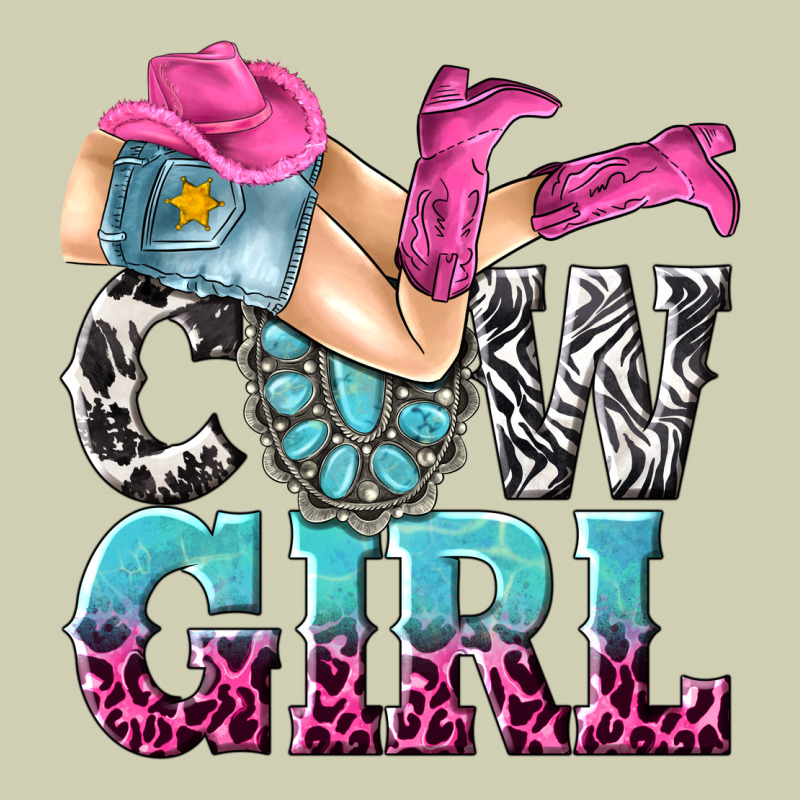 Cow Girl Heavy Core Tee by texasbilliewilder | Teevron