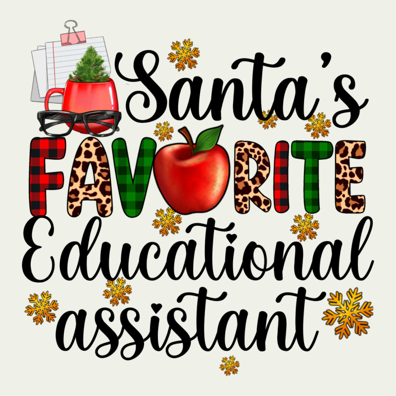 Santa's Favorite Educational Assistant Urban Heavy Tee by AdoDesignShop | Teevron