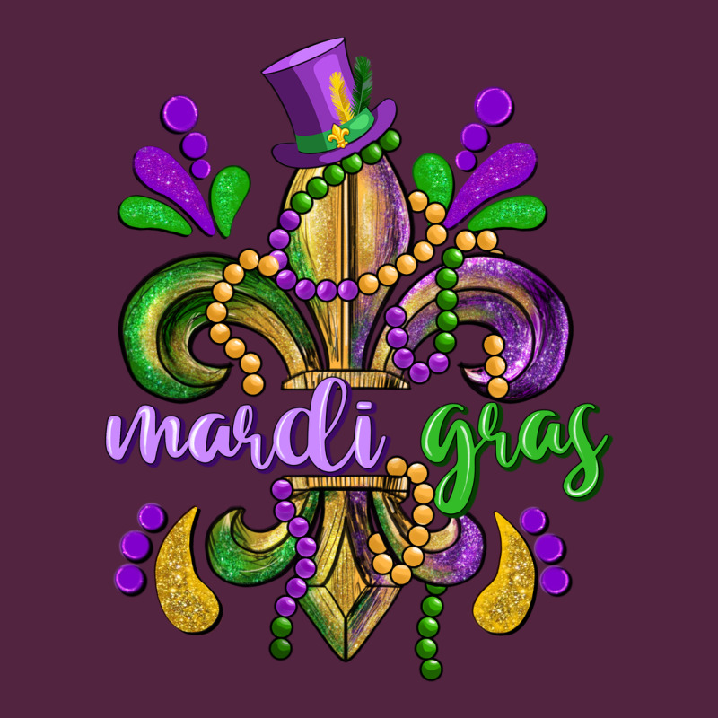 Mardi Gras Fleur De Lis Urban Hoodie by CowGirlArtShop | Teevron