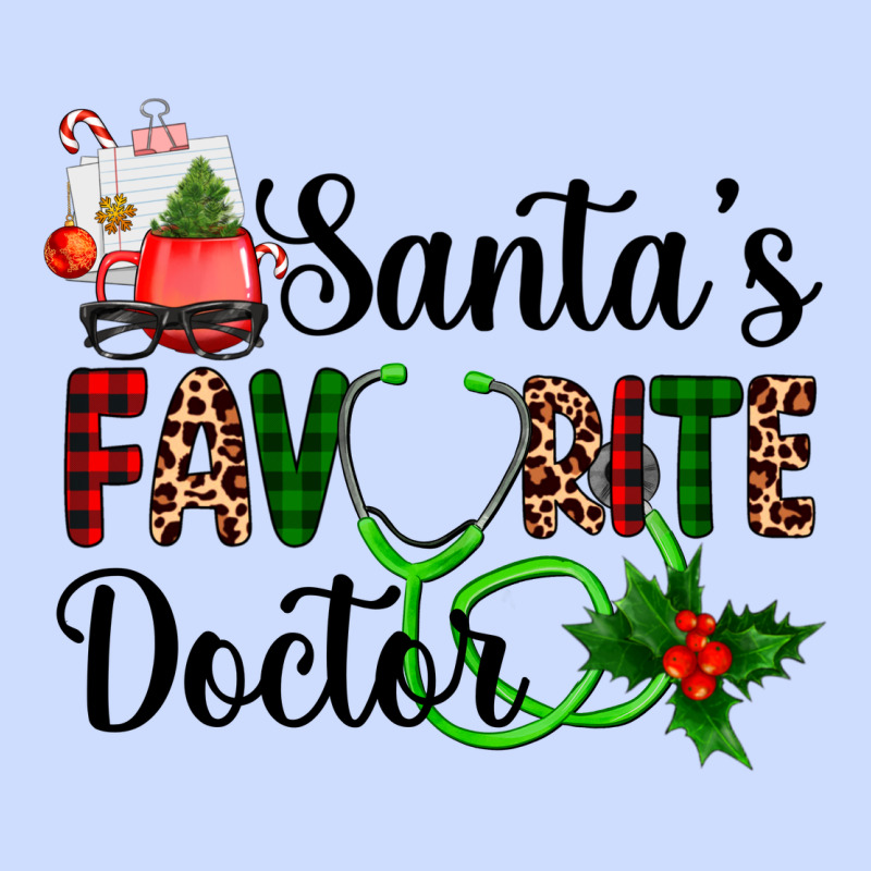 Santa's Favorite Doctor Urban Heavy Tee by AdoDesignShop | Teevron