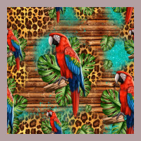 Macaw Parrot Seamless Pattern Vintage Hoodie | Teevron