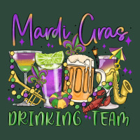 Mardi Gras Drinking Team Zipper Hoodie | Teevron