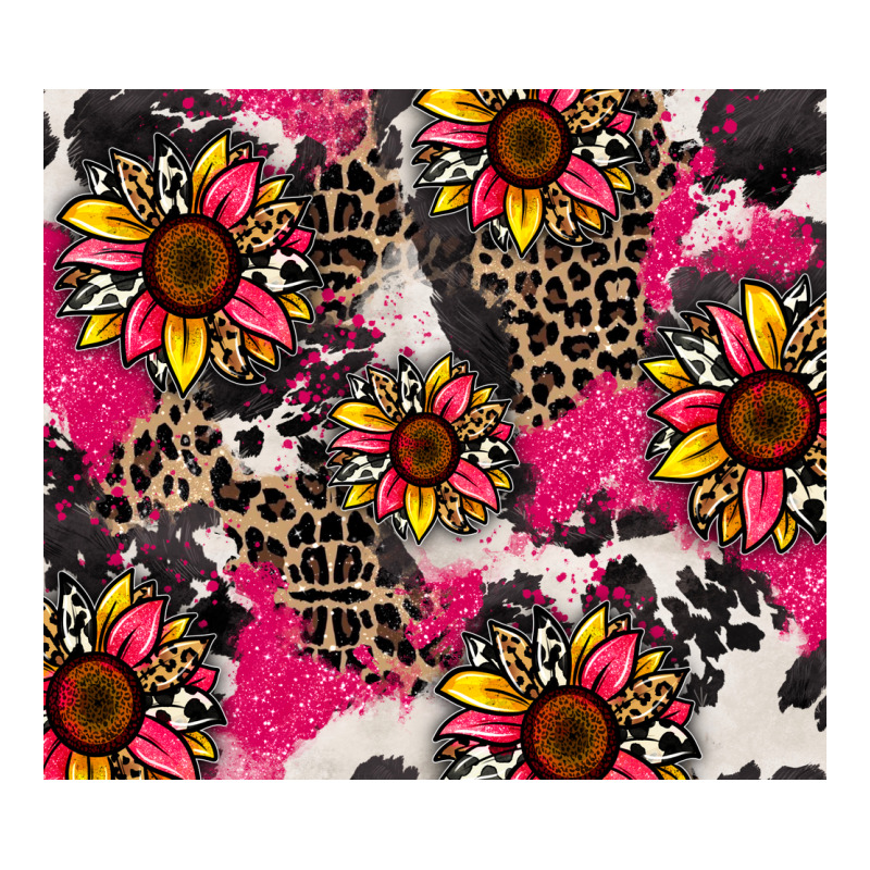 Sunflower Cowhide Premium Tee by Zillion Design Studio | Teevron