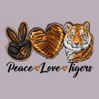 Peace Love Tigers Head Vintage Tee | Teevron
