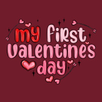 My First Valentines Day Zipper Hoodie | Teevron