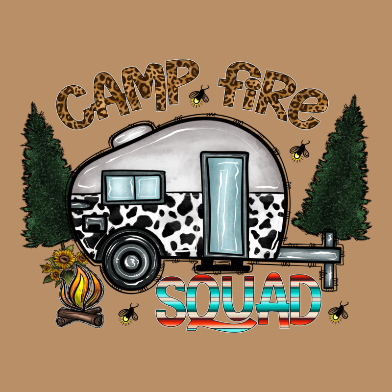 Camp Fire Squad Vintage Hoodie by CowhideDigitalArt | Teevron