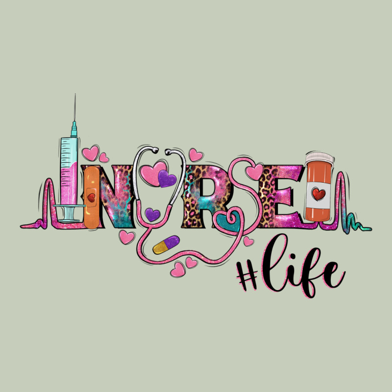 Nurse Life Long Sleeve Tee by BarkalooDesign | Teevron