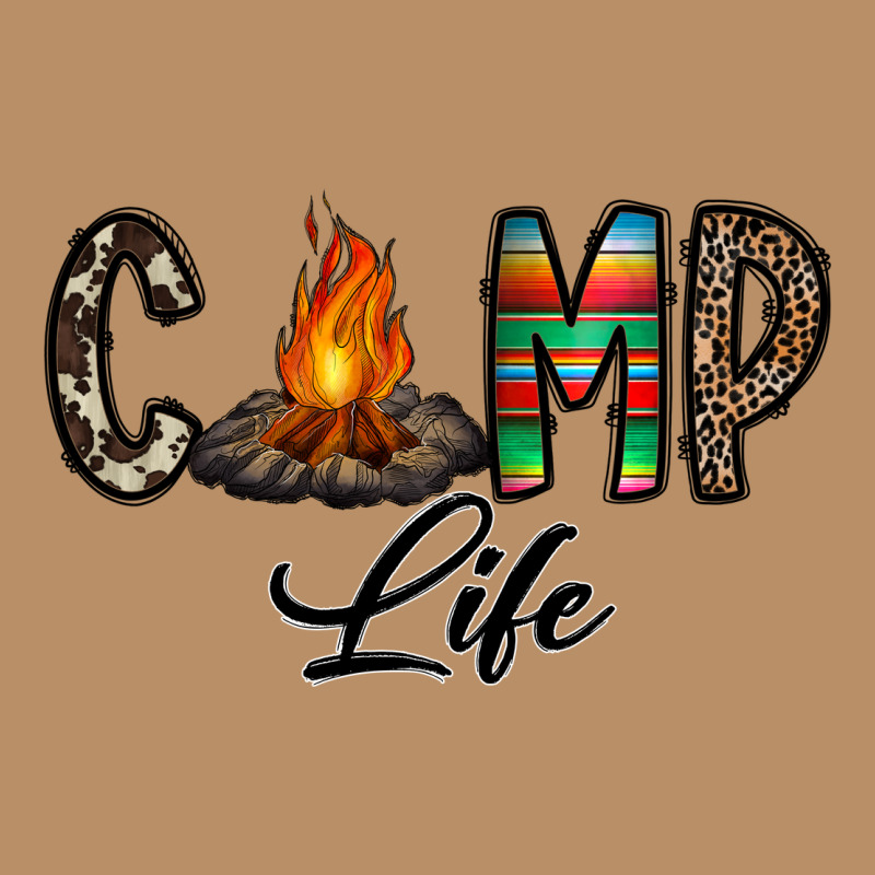 Camp Life Vintage Hoodie by CowhideDigitalArt | Teevron