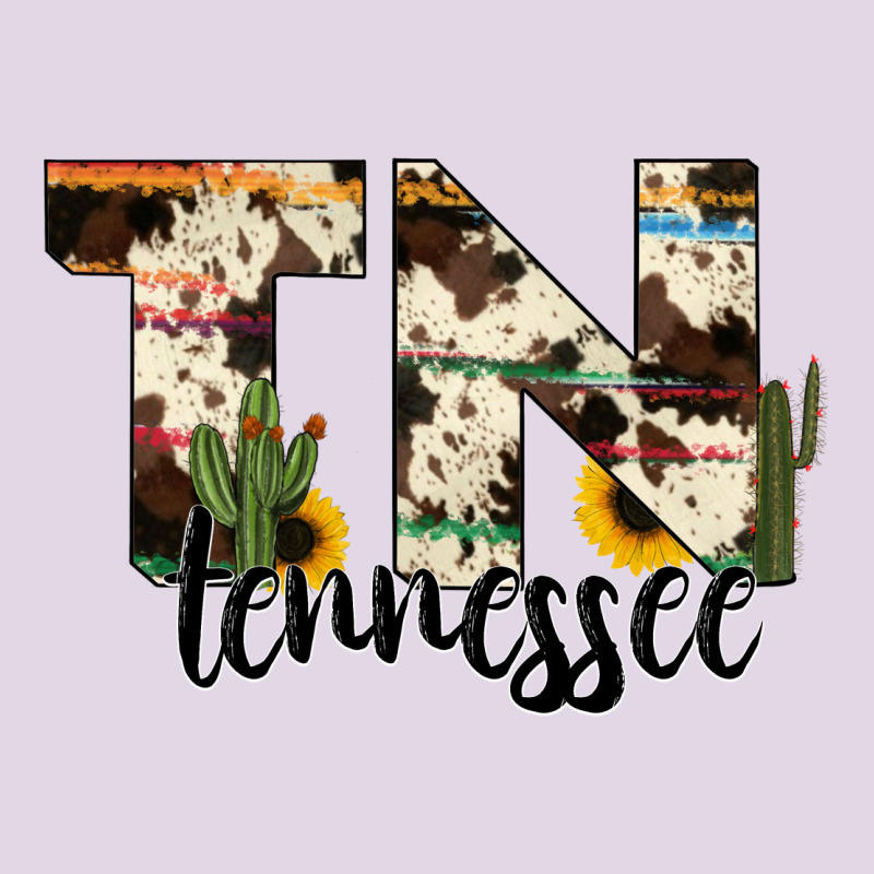 Tenesse State Cowhide Serape Cactus Classic Tee by RanaPortraitStore | Teevron