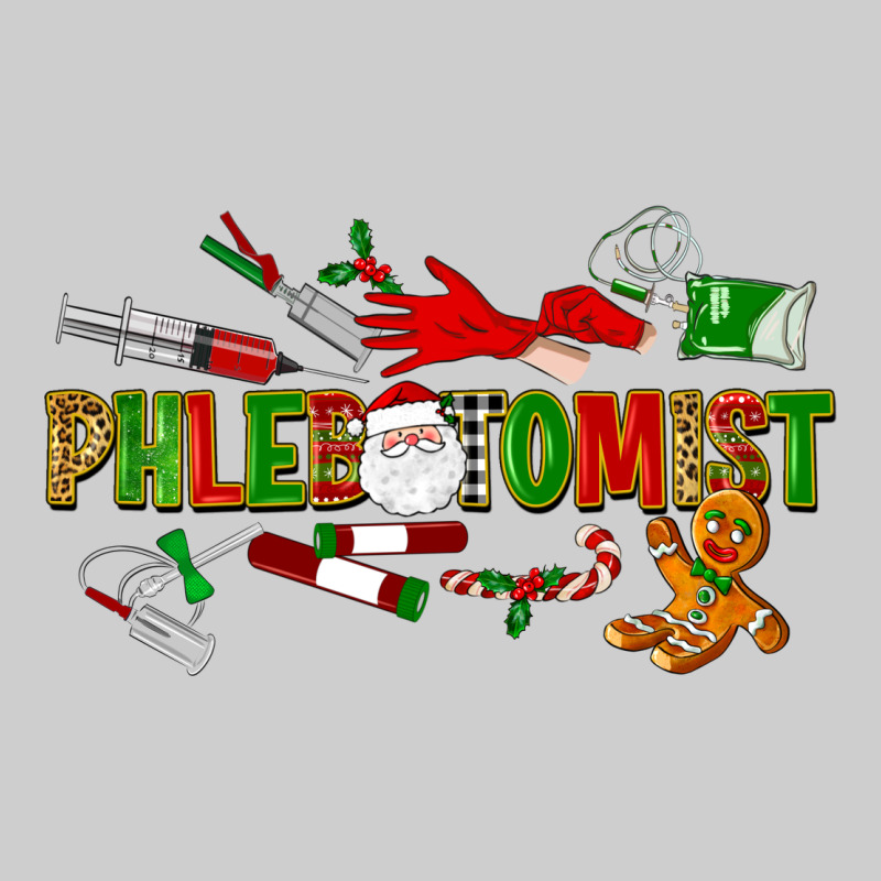 Christmas Phlebotomist Premium Sweatshirt by LillyAllenDesigns | Teevron