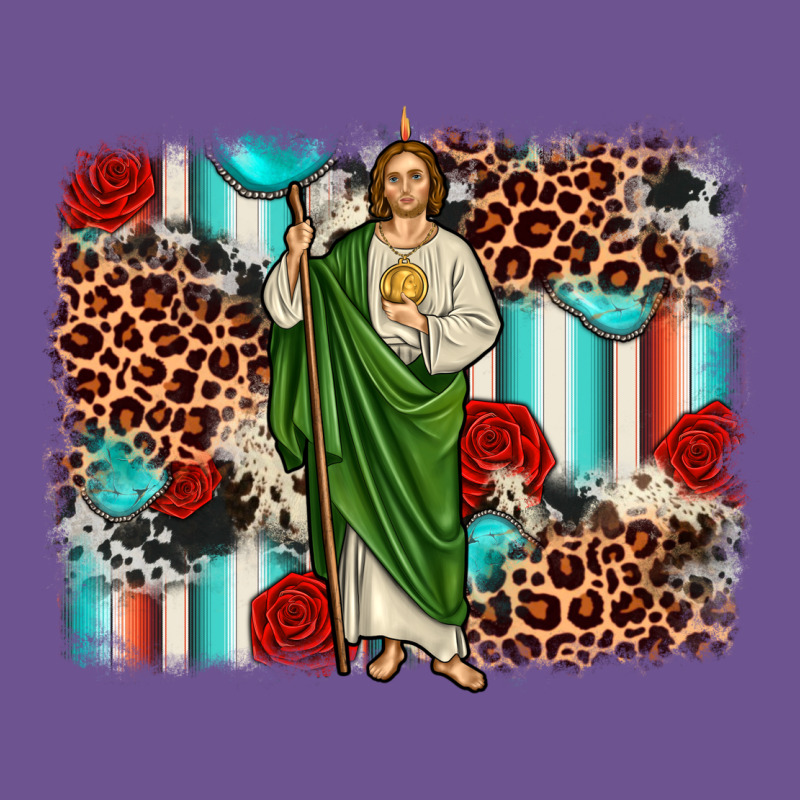 San Judas Leopard Cowhide Background Vintage Tee by JahusDesignShop | Teevron