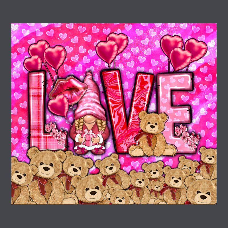 Love Gnome With Bear Long Sleeve Tee by NancyCooperArtShop | Teevron