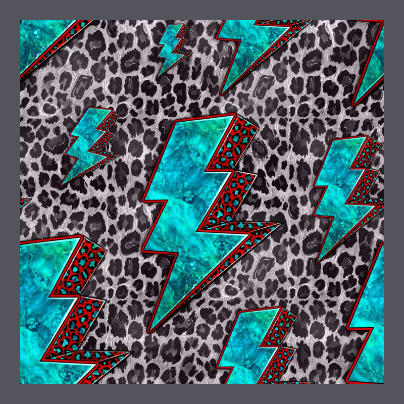 Turquoise Lightning Bolt Seamless Pattern Vintage Hoodie by HRA Design Shop | Teevron