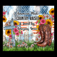 Christian Western American Made Country Raised Premium Tee | Teevron