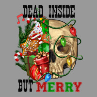 Dead İnside But Merry Human Skull Vintage Hoodie | Teevron