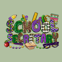 School Secretary Mardi Gras Urban Hoodie | Teevron